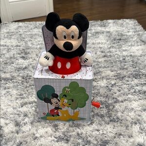 Mickey Mouse Jack-in-the-Box Toy